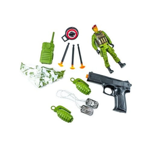 Play set militar + figurina soldat