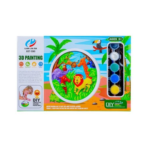 Set creativ cu Pictura 3D pe ipsos