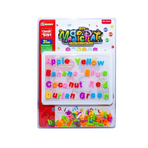 Jocul Pionezelor, cu litere, pe blister