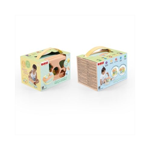 Jucarie bebelusi, Sortator tip Glaetusa, cu forme, Pastel, Dolu