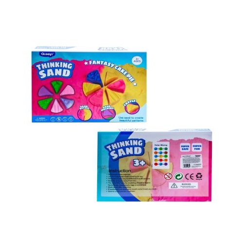 Nisip magic + accesorii, 1 kg, 2 culori/cutie