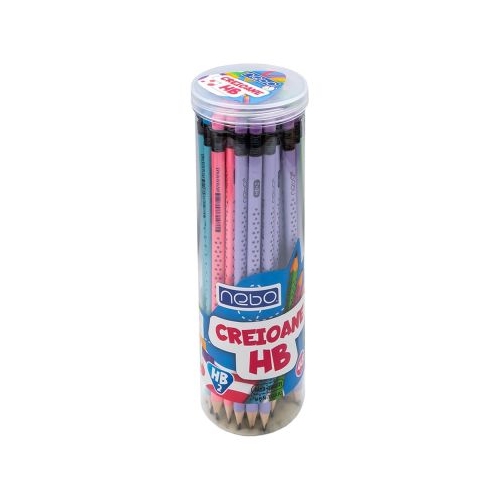 Creioane grafit HB, 48 buc/set, NEBO
