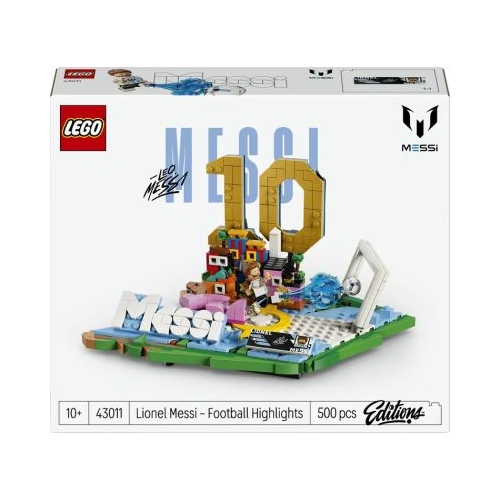 LEGO Editions. Lionel Messi Momente importante din fotbal 43011, 500 piese