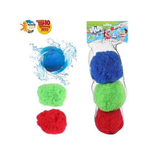Minge burete XL, Super Splash, 15 cm, 3 buc/set, Toi-Toys