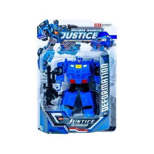 Robot transformabil albastru