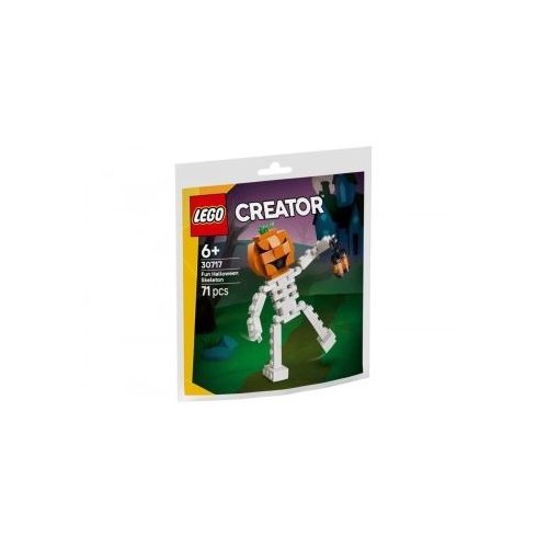 LEGO Creator, Schelet Amuzant de Halloween 30717, 71 piese