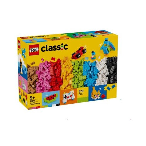 LEGO Classic. Caramizi creative in culori 11045, 820 piese