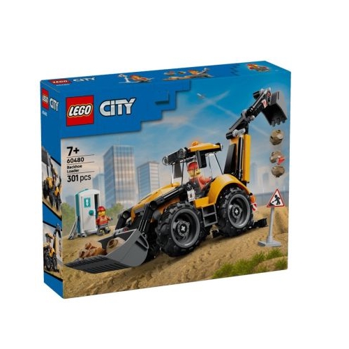 LEGO City. Buldoexcavator galben 60480, 301 piese