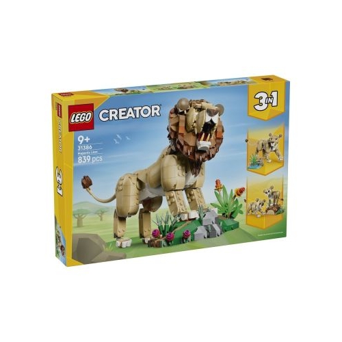 LEGO Creator. Animale Salbatice Leu Maiestuos 31386, 839 pese