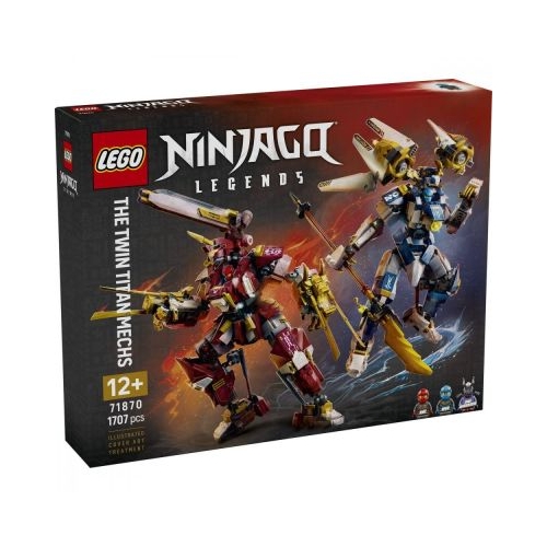 LEGO Ninjago. Robotii Titan gemeni 71870, 1707 piese