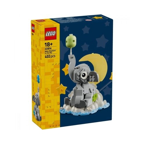 LEGO Iconic. Pui de elefant pe cer 40814, 402 piese