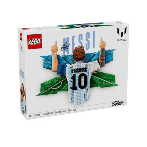 LEGO Editions. Lionel Messi Sarbatorire 43018, 1427 piese