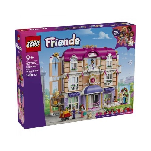 LEGO Friends. Grand Hotel din orasul Heartlake 42704, 1406 piese