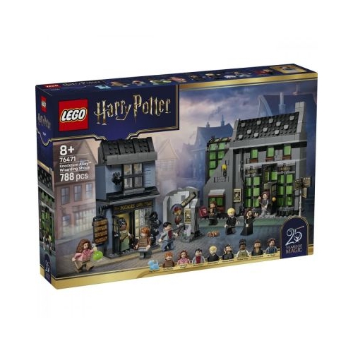 LEGO Harry Potter. Magazinele de vrajitorii de pe Aleea Nocturna 76471, 788 piese