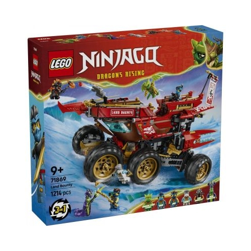 LEGO Ninjago. Bounty de teren 71869, 1214 piese