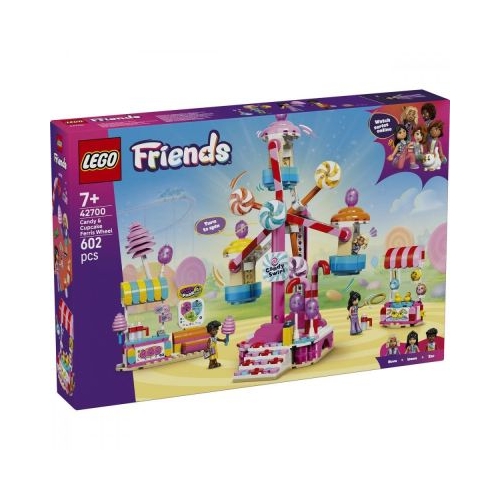 LEGO Friends. Roata Ferris cu bomboane si briose 42700, 602 piese