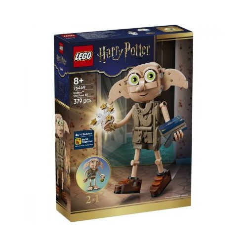 LEGO Harry Potter. Dobby, spiridusul liber 76469, 379 piese