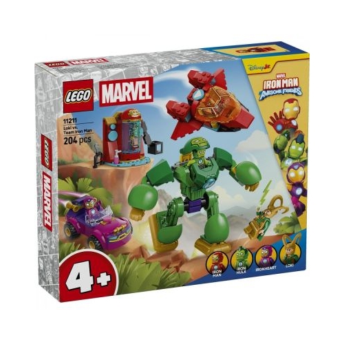 LEGO Marvel Super Heroes. Loki vs Echipa lui Iron Man 11211, 204 piese