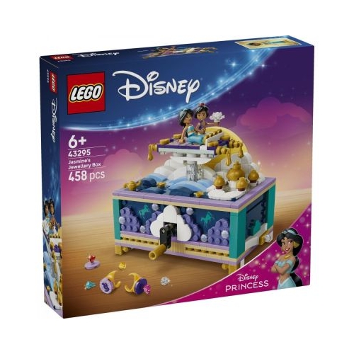 LEGO Disney. Cutia cu bijuterii a lui Jasmine 43295, 458 piese