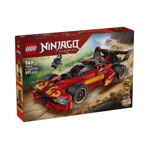 LEGO Ninjago. X-1 Ninja Charger la a 15-a aniversare 71867, 691 piese