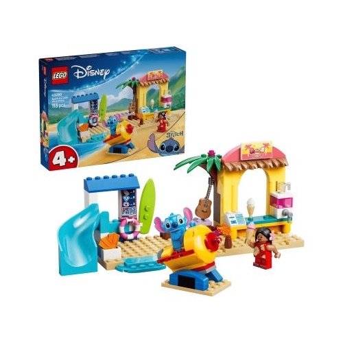 LEGO Disney. Distractie pe plaja cu Lilo si Stitch 43280, 113 piese