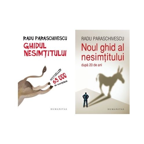 Pachet Ghidul nesimtitului si Noul ghid al nesimtitului - Radu Paraschivescu
