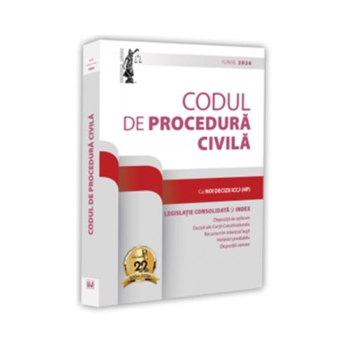 Codul de procedura civila - iunie 2026. Editie tiparita pe hartie alba - Dan Lupascu