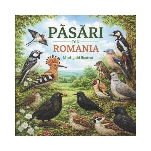 Pasari din Romania. Mini-ghid ilustrat