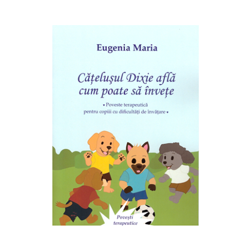 Catelusul Dixie afla cum poate sa invete - Eugenia Maria