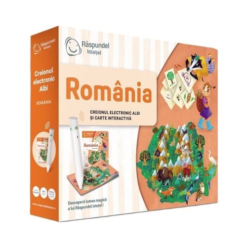 Pachet Raspundel Istetel: Creion Albi si carte interactiva Romania