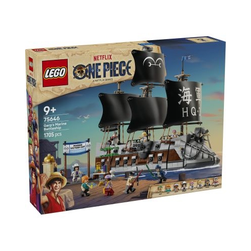 LEGO One Piece. Corabia de lupta a lui Garp 75646, 1705 piese