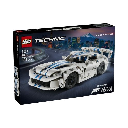 LEGO Technic. Masina sport Dodge Viper GTS-R 42234, 805 piese