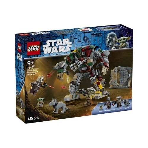 LEGO Star Wars. Lupta cu droidul de la Palatul Huttului 75451, 415 piese