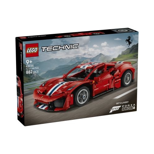 LEGO Technic. Masina Ferrari 488 PISTA 42235, 882 piese