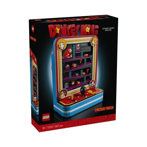 LEGO Super Mario. Joc arcade Donkey Kong 72051, 1367 piese