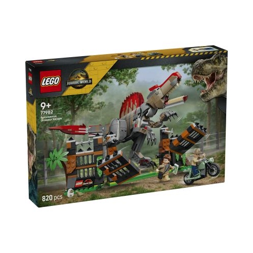 LEGO Jurassic World. Spinosaurus dezlantuit 77982, 820 piese