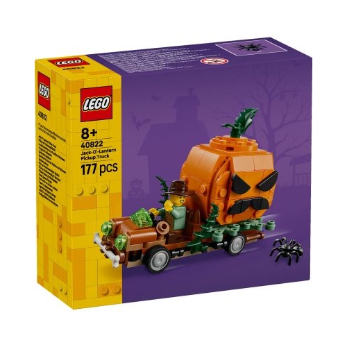 LEGO Iconic. Camioneta cu dovleac sculptat 40822, 177 piese