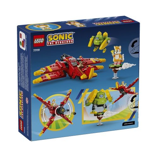 LEGO Sonic the Hedgehog. Avionul Tornado-1 al lui Tails 77119, 310 piese