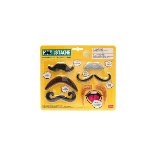 Set masti Hot Moustache, 6 buc. Legami
