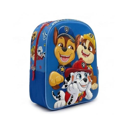 Ghiozdan gradinita 3D Cerda PawPatrol, 25 cm, 1 compartiment, 629507