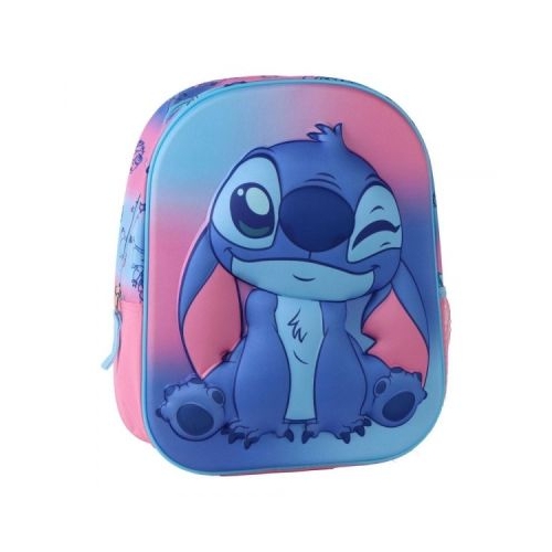 Ghiozdan gradinita 3D Cerda Stitch, 25 cm, 1 compartiment, 629866