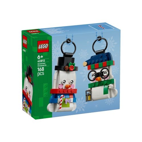 LEGO Iconic. Ornamente in forma de om de zapada 40812, 168 piese