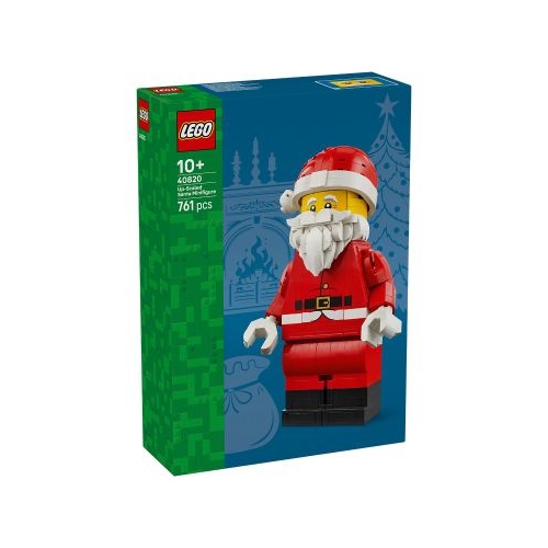 LEGO Iconic. Figurina Mos Craciun supradimensionata 40820, 761 piese