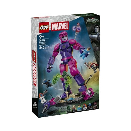 LEGO Marvel Super Heroes. Batalie memorabila Avengers Doomsday 76348, 846 piese