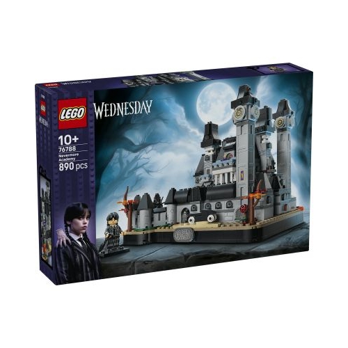 LEGO Wednesday. Academia Nevermore 76788, 890 piese