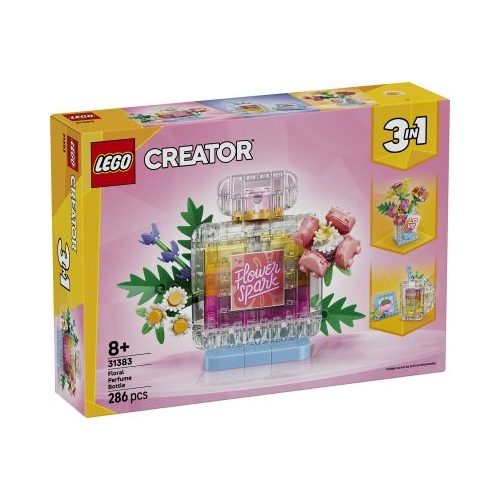 LEGO Creator. Sticla de parfum cu flori decorativa 31383, 286 piese