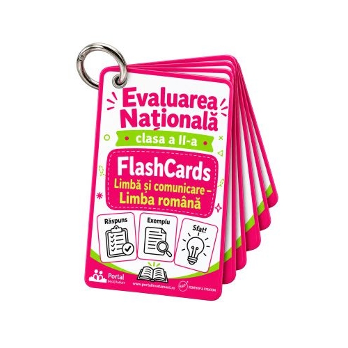 Flash Cards Limba si comunicare Evaluarea Nationala clasa a 2-a - Cristian Spanu