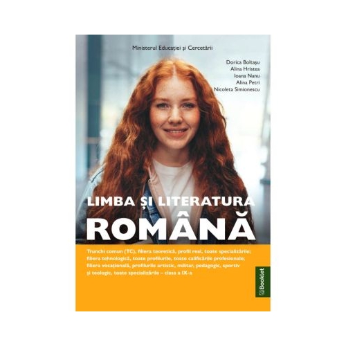 Manual Limba si literatura romana Trunchi comun (TC). Clasa a 9-a - Dorica Boltasu