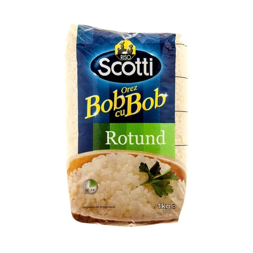 Scotti Orez bob cu bob rotund pentru sarmale si supe, 1 kg