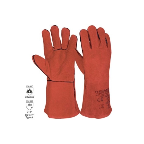 Manusi Welder Rosu (C308) 1801R 